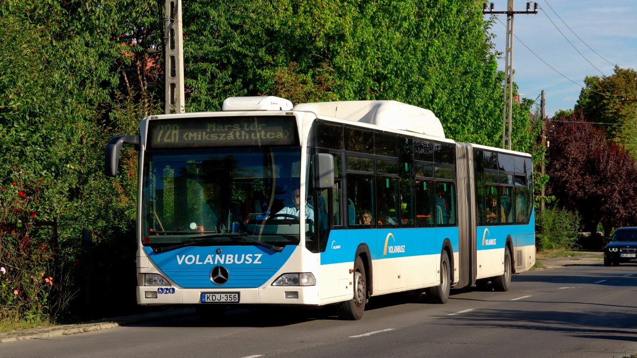 Венгрия, Mercedes-Benz O530G Citaro G CNG № KDJ-356