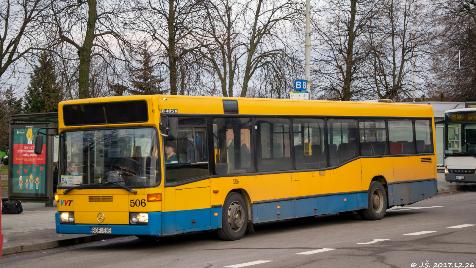 Литва, Mercedes-Benz O405N2 № 506