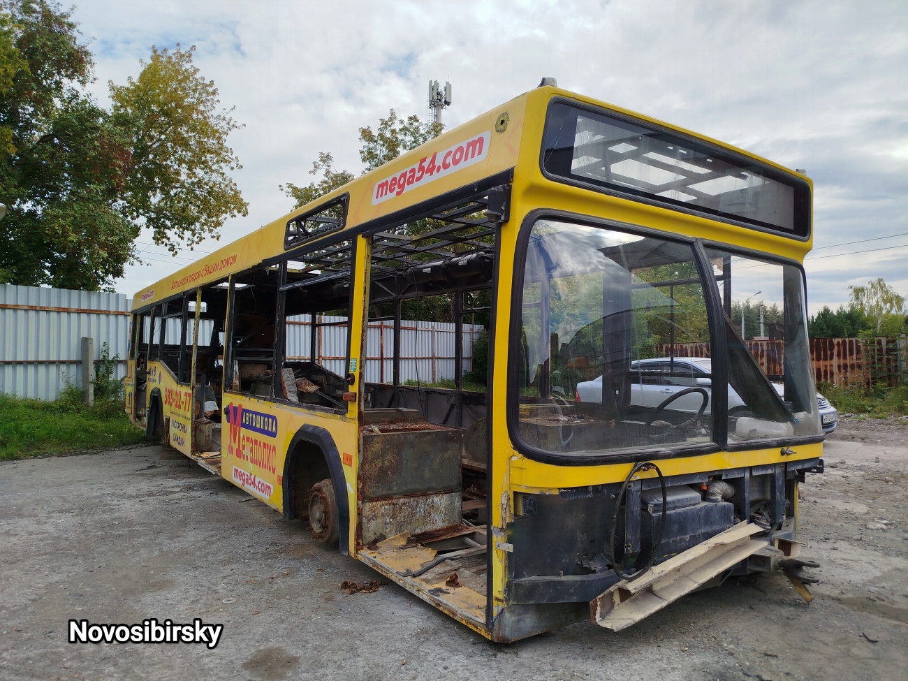 Новосибирская область, МАЗ-103.469 № В 328 ОВ 54; Новосибирская область — Автобусы без номеров