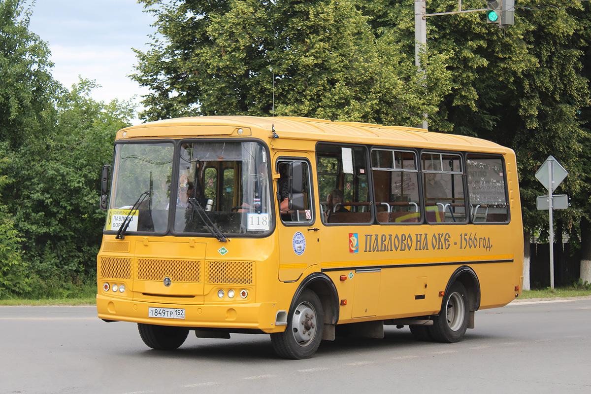 Нижегородская область, ПАЗ-32053-70 № Т 849 ТР 152