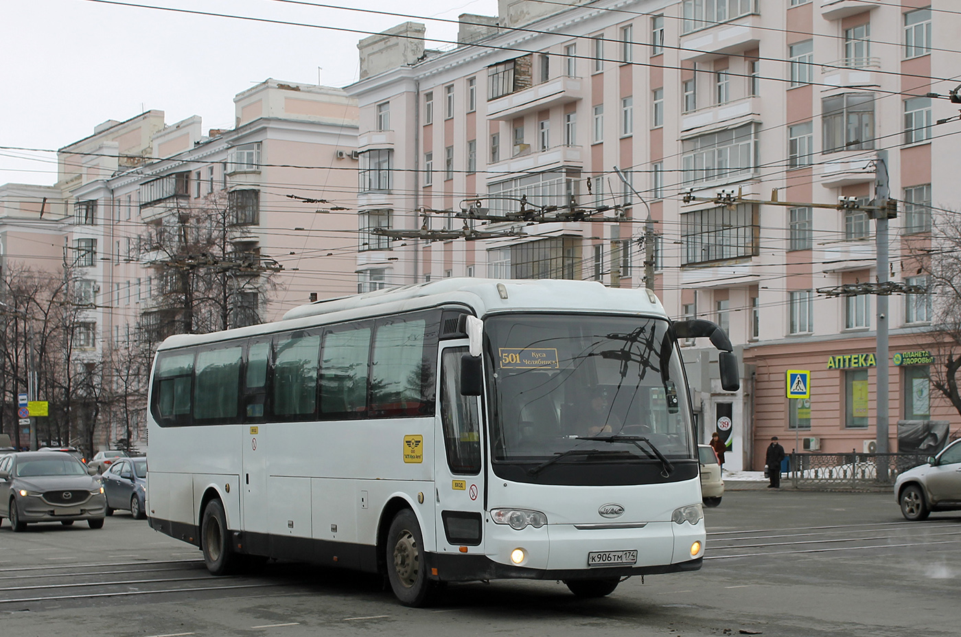 Челябинская область, Heke HK6120 № К 906 ТМ 174