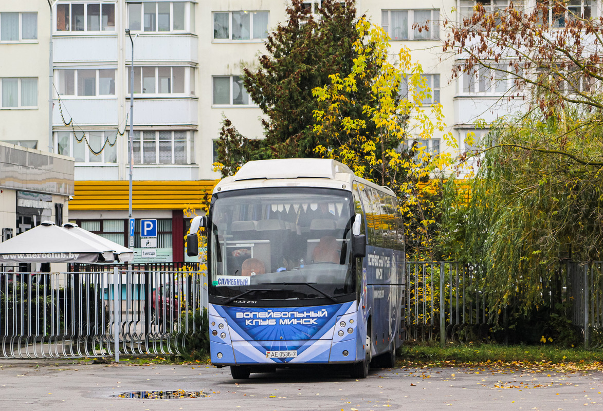 Минск, МАЗ-251.050 № АЕ 0536-7 Минск, МАЗ-251.050 № АЕ 0536-7