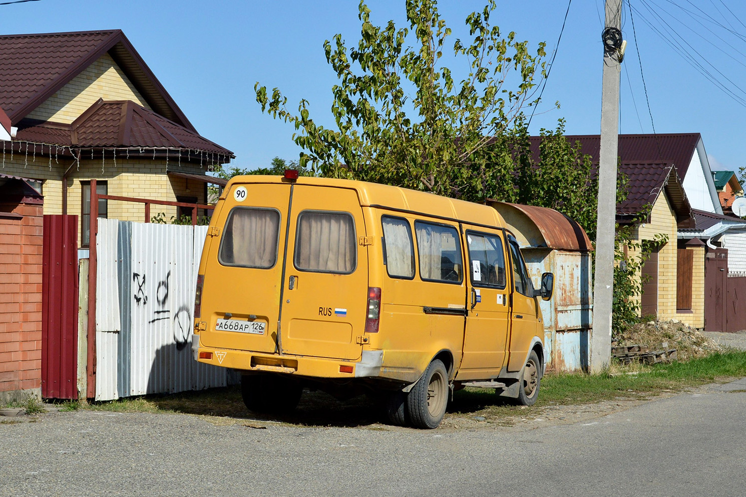Ставропольский край, ГАЗ-322132 (XTH, X96) № А 668 АР 126