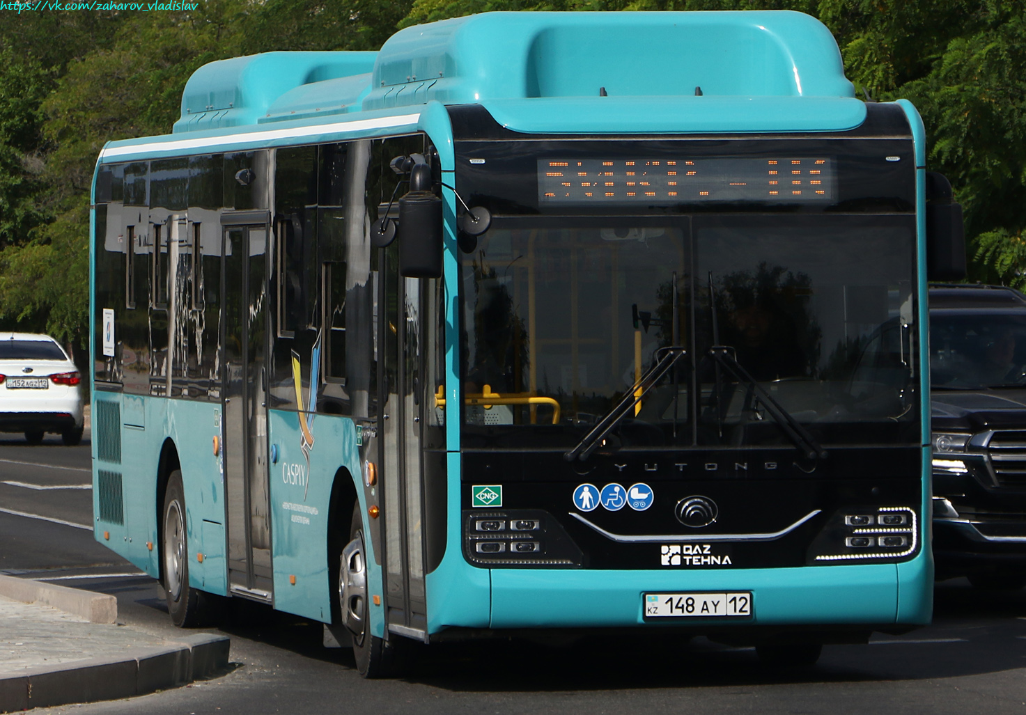 Мангистауская область, Yutong ZK6116HG (QazTehna) № 148 AY 12