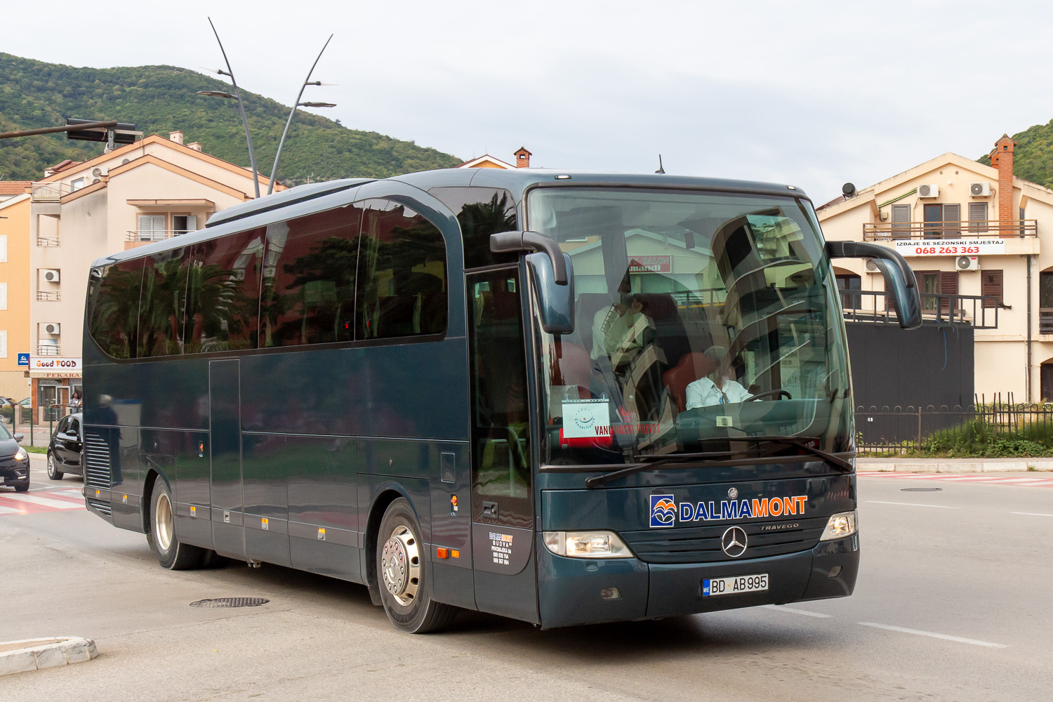 Черногория, Mercedes-Benz O580-15RHD Travego № BD AB995