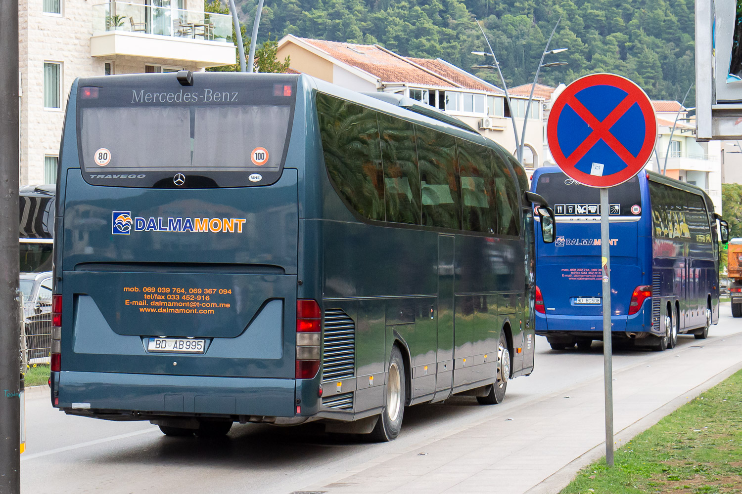 Черногория, Mercedes-Benz O580-15RHD Travego № BD AB995