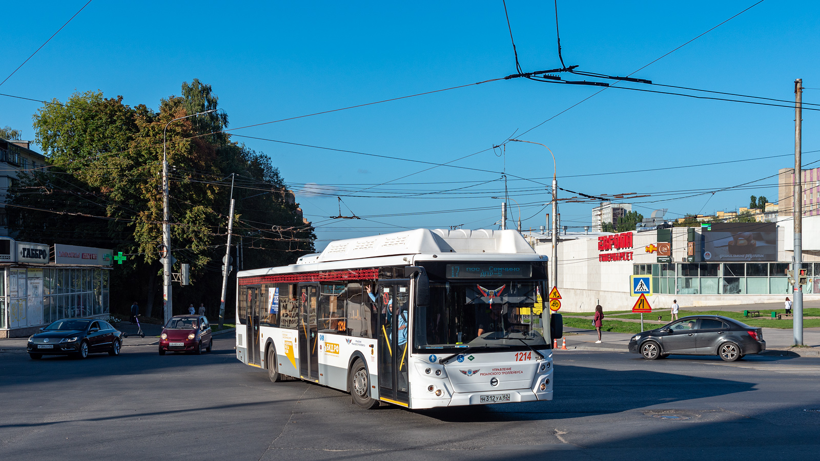 Рязанская область, ЛиАЗ-5292.67 (CNG) № 1214