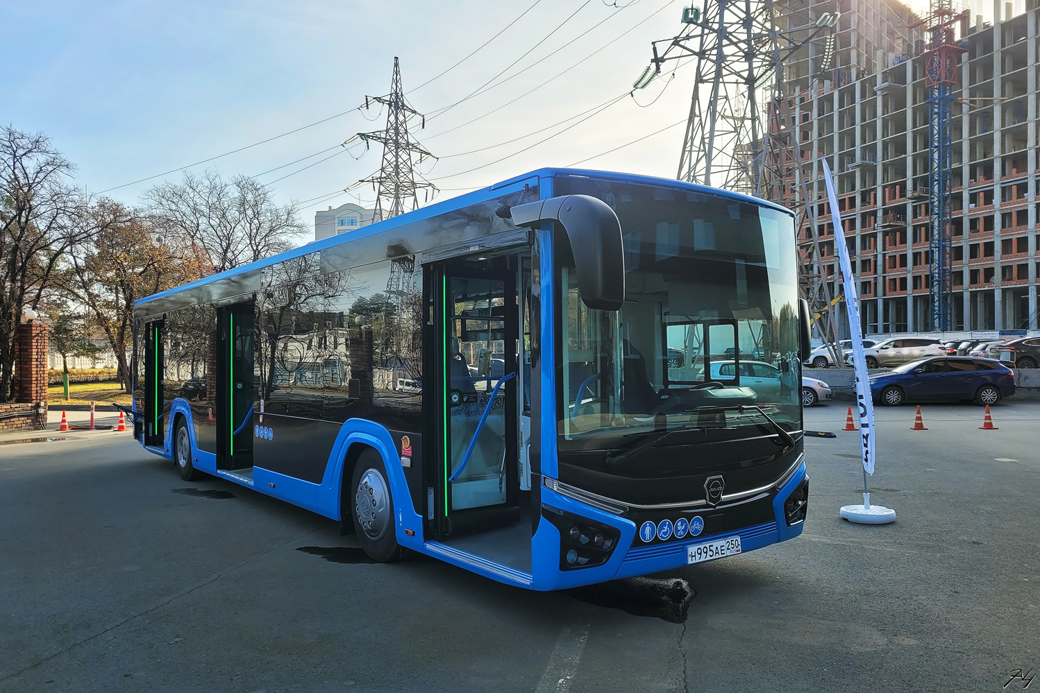 Московская область, ЛиАЗ-L01R31 Citymax 12 № Н 995 АЕ 250; Челябинская область — Транспорт большого города. Пассажирские перевозки. Дороги. Логистика. (2025)