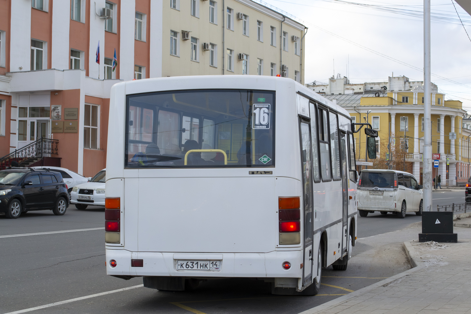 Саха (Якутия), ПАЗ-320302-08 № К 631 НК 14