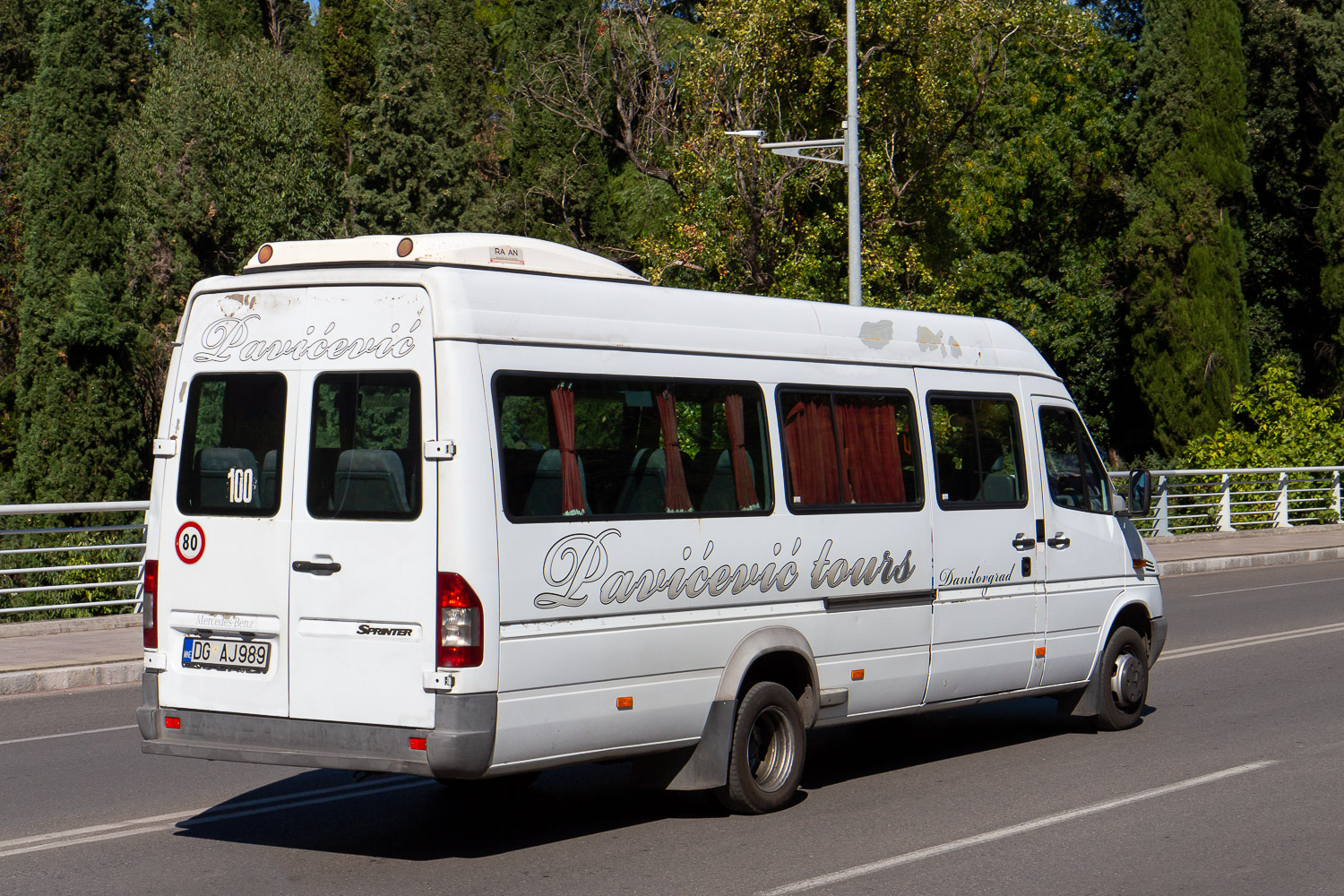 Черногория, Vehixel № DG AJ989