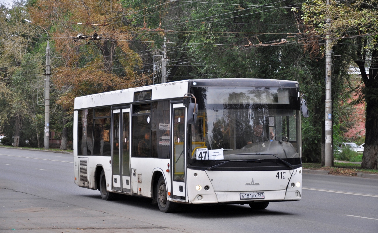Самарская область, МАЗ-206.085 № 412