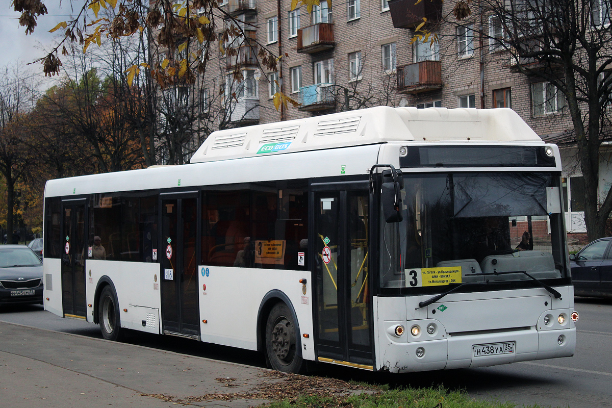 Вологодская область, ЛиАЗ-5292.67 (CNG) № Н 438 УА 35