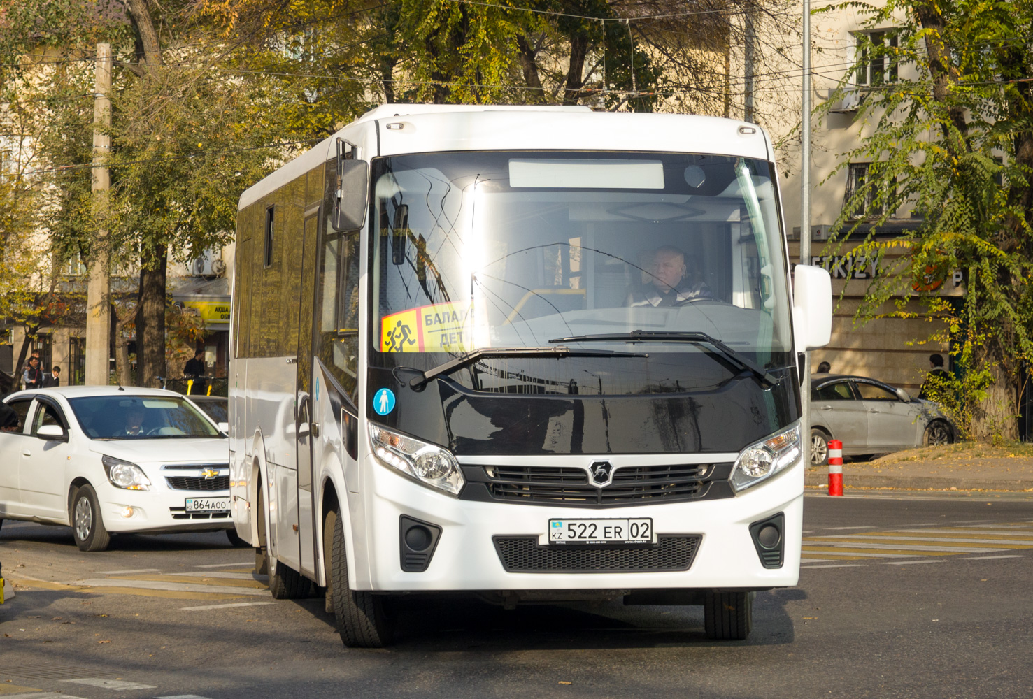 Алматы, ПАЗ-320435-04 "Vector Next" (СемАЗ) № 522 ER 02