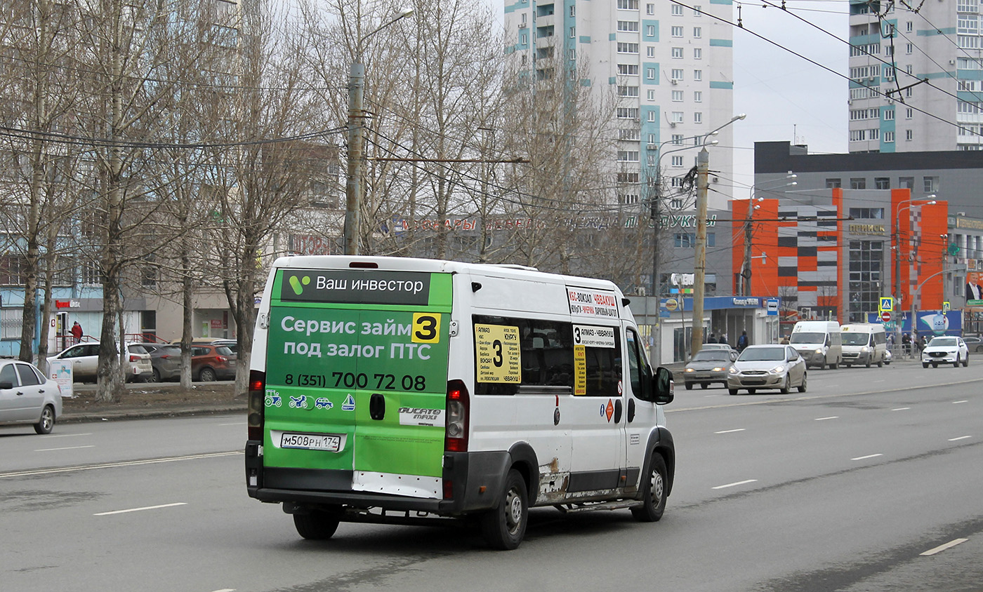 Челябинская область, Нижегородец-FST613 (FIAT Ducato) № М 508 РН 174