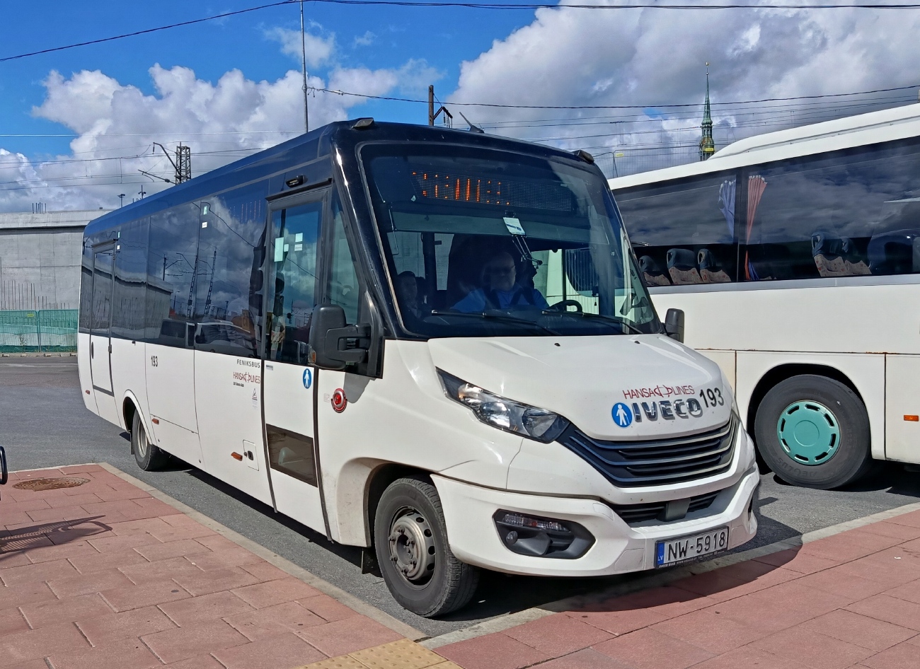 Латвия, Feniksbus FBI90P № 193