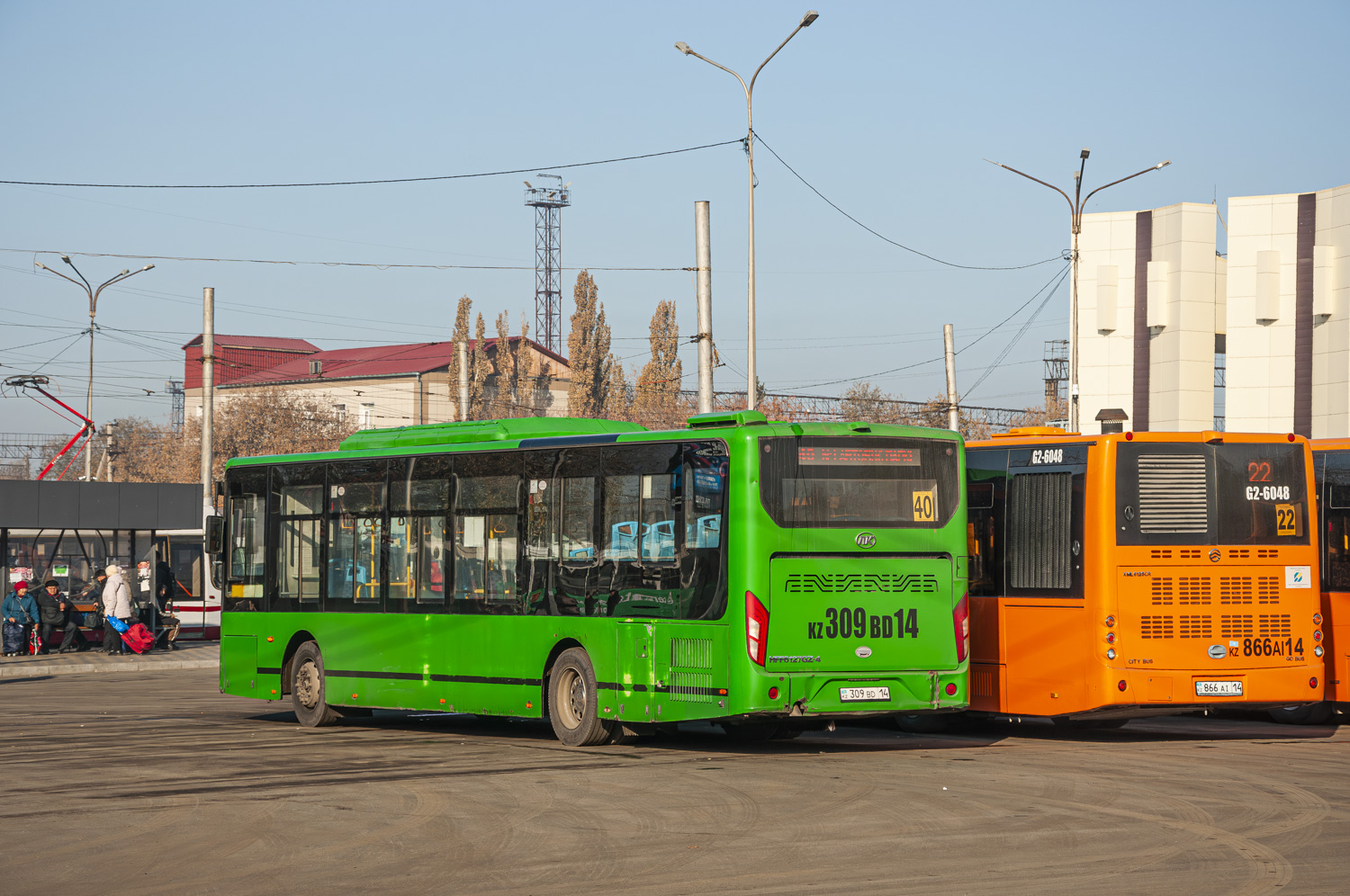 Павлодарская область, Ankai HFF6127GZ-4 (СарыаркаАвтоПром) № 309 BD 14 Павлодарская область, Ankai HFF6127GZ-4 (СарыаркаАвтоПром) № 309 BD 14