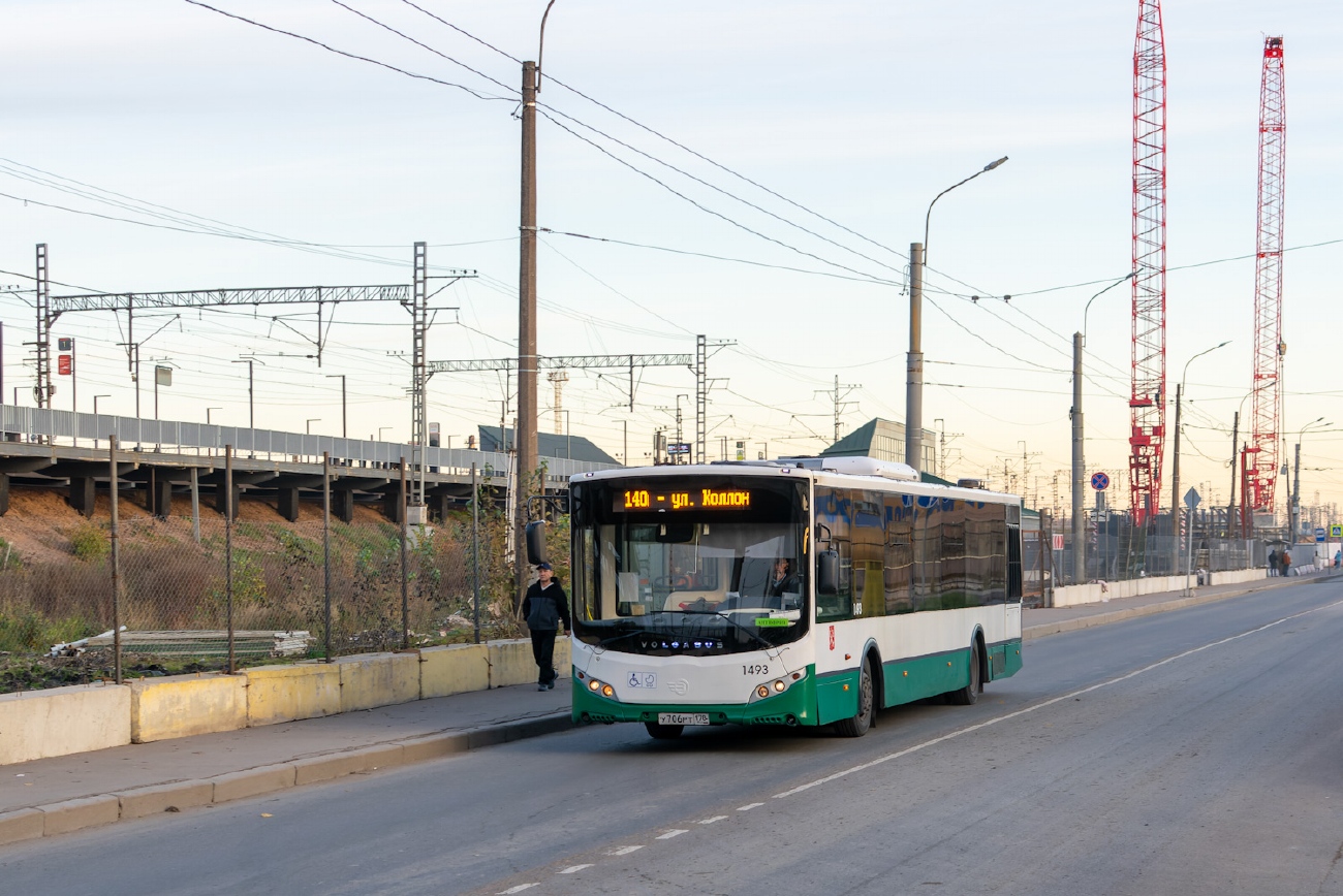 Санкт-Петербург, Volgabus-5270.00 № 1493