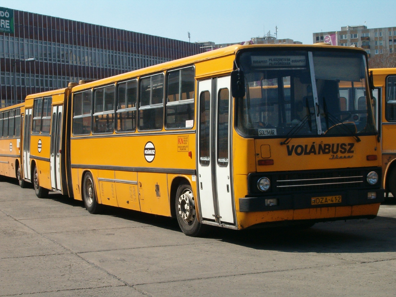 Венгрия, Ikarus 280.17 № DZA-412
