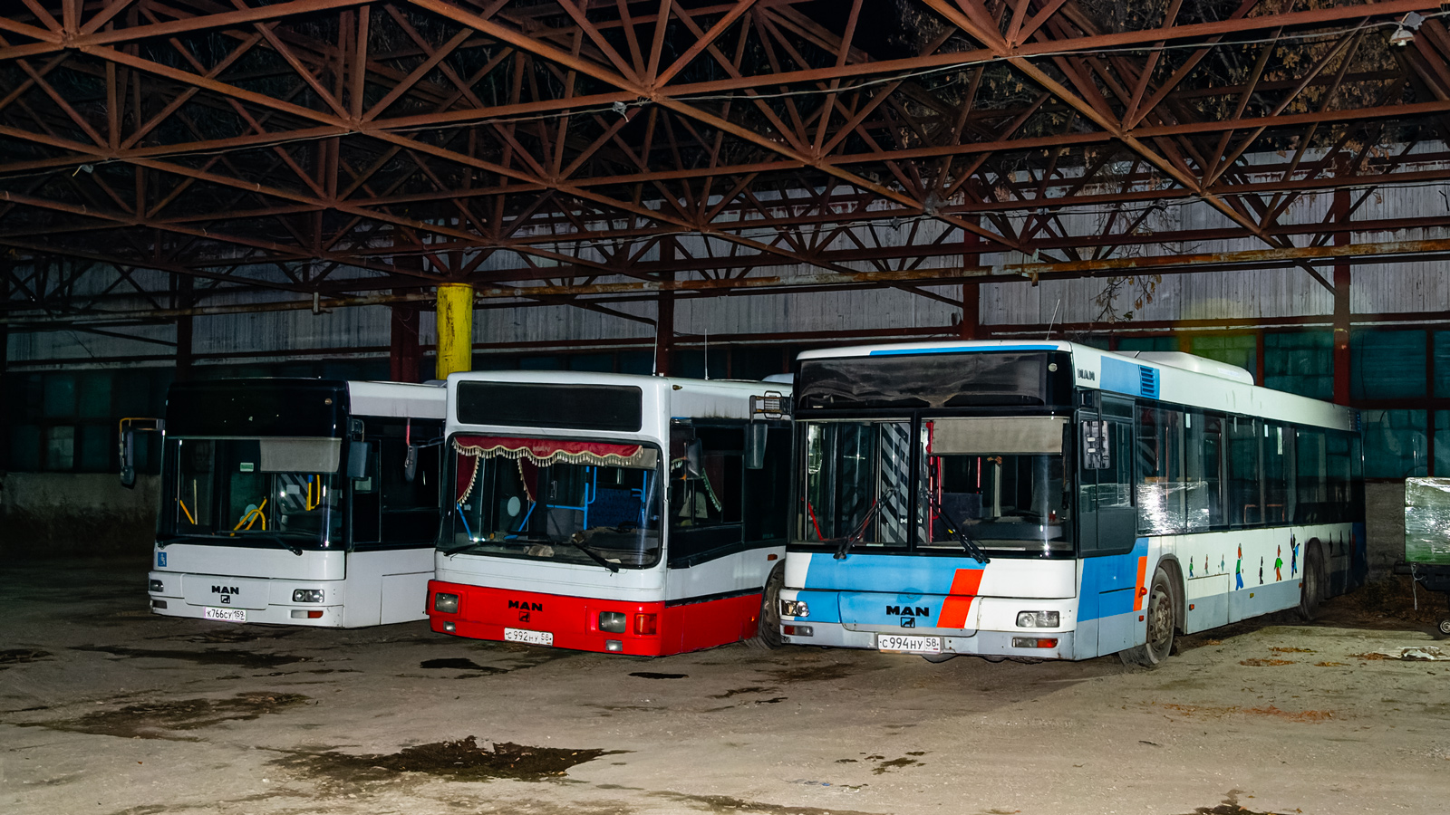 Пензенская область, MAN A21 NL263 № С 994 НУ 58