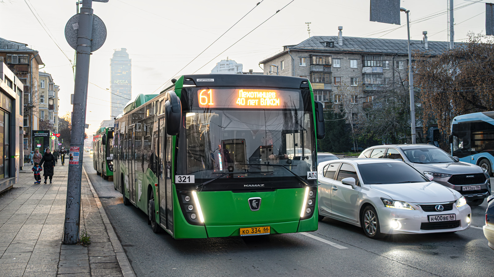 Свердловская область, НефАЗ-5299-40-57 (CNG) № 321 Свердловская область, НефАЗ-5299-40-57 (CNG) № 321