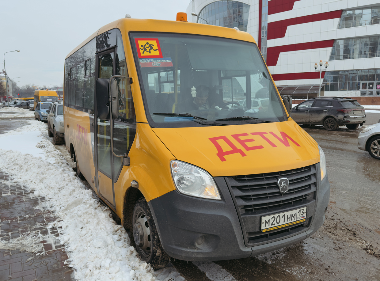 Мордовия, ГАЗ-A67R43 Next № М 201 НМ 13