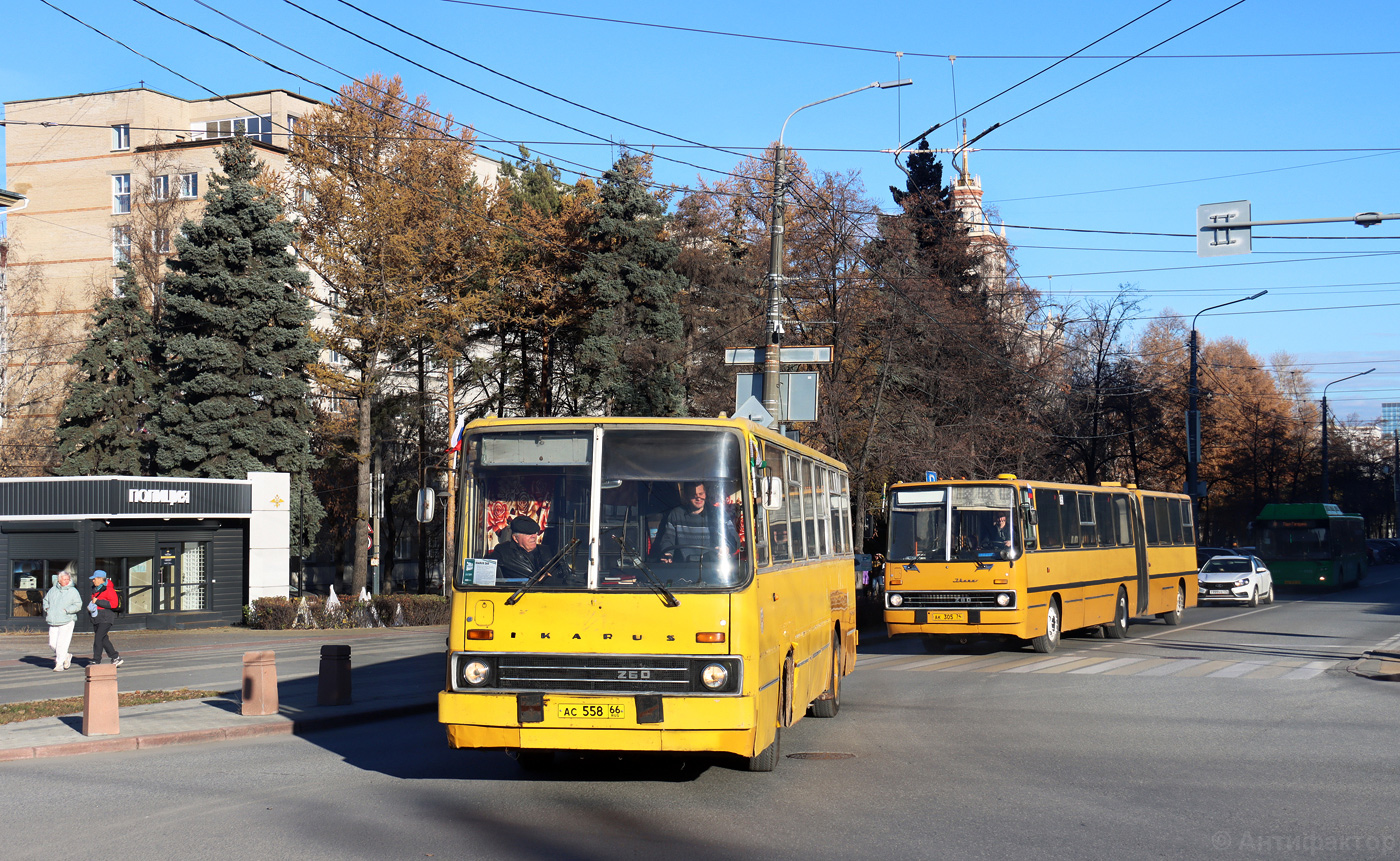 Челябинская область, Ikarus 260.01 № АС 558 66 Челябинская область, Ikarus 260.01 № АС 558 66