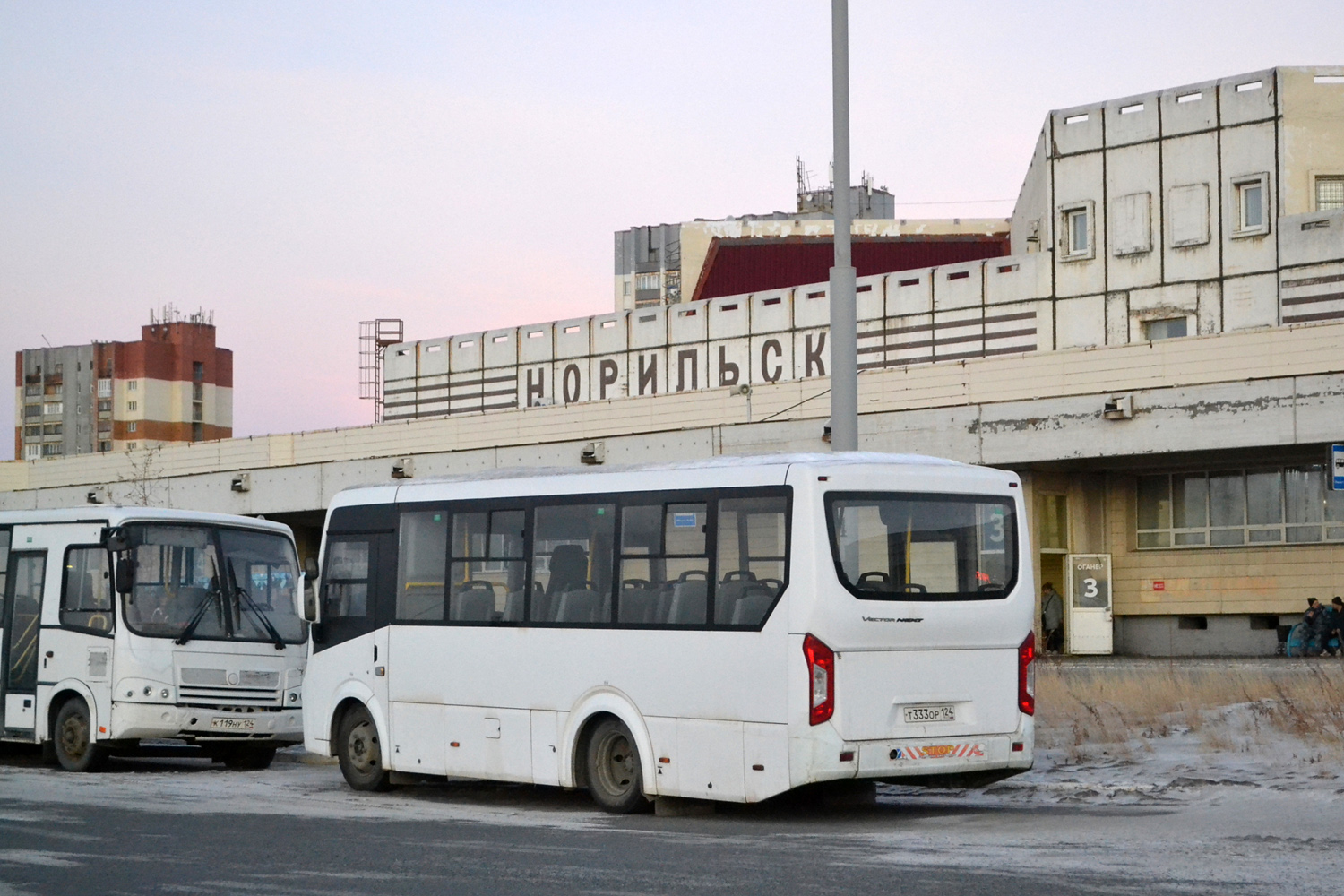 Красноярский край, ПАЗ-320405-04 "Vector Next" № Т 333 ОР 124