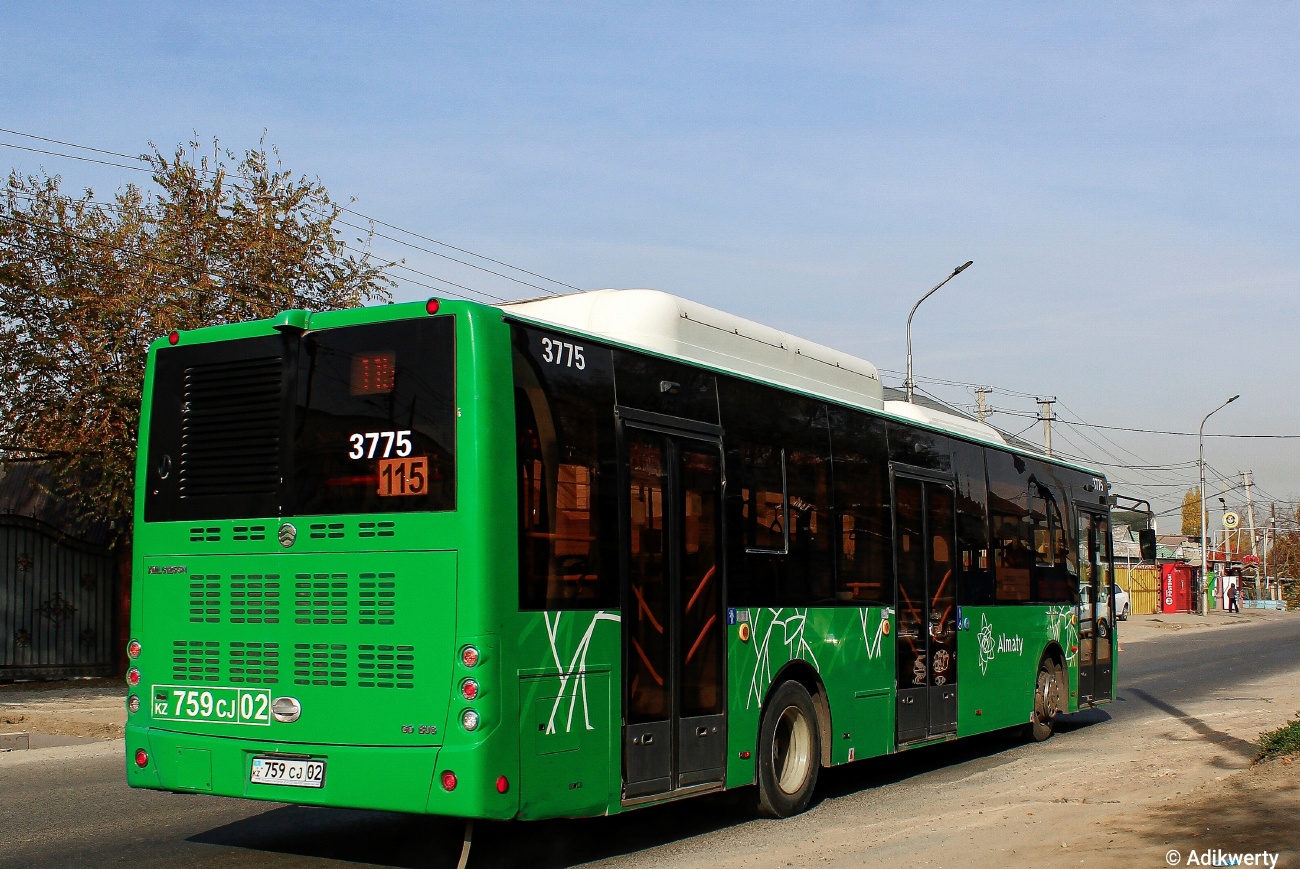 Алматы, Golden Dragon XML6125CN (Hyundai Trans Auto) № 3775