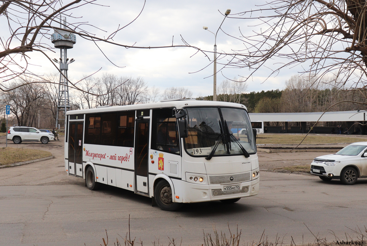 Красноярский край, ПАЗ-320414-05 "Вектор" (1-2) № К 555 НО 124
