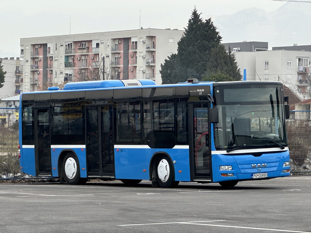 Черногория, Göppel (MAN A35 Lion's City M NM253) № PG CGR90