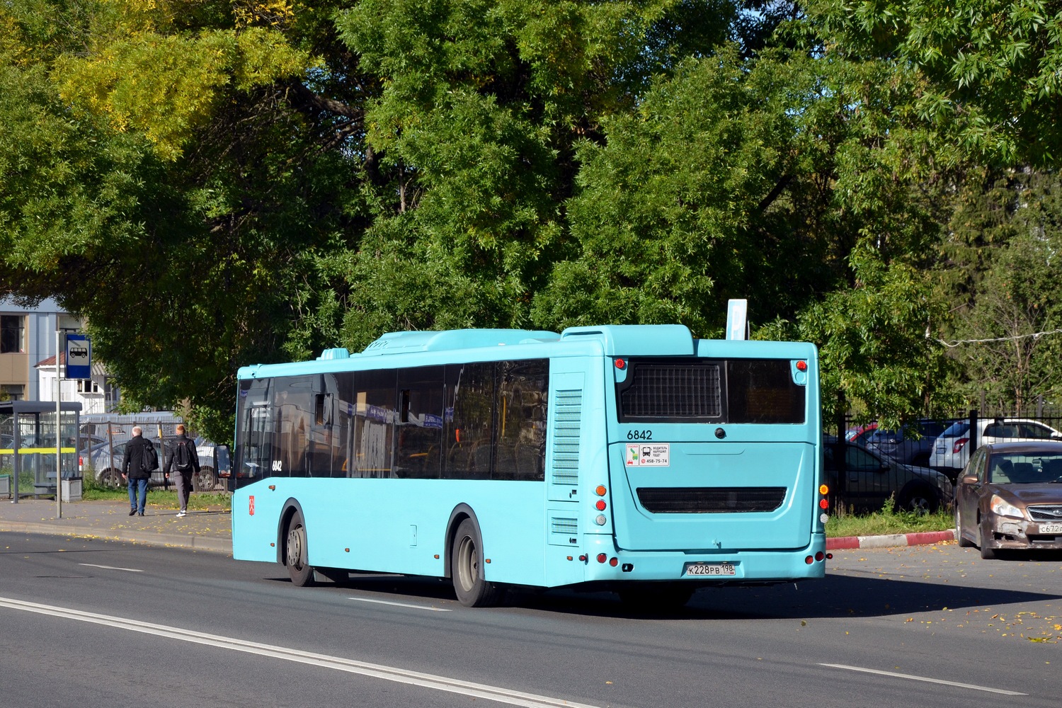 Санкт-Петербург, ЛиАЗ-5292.65 № 6842