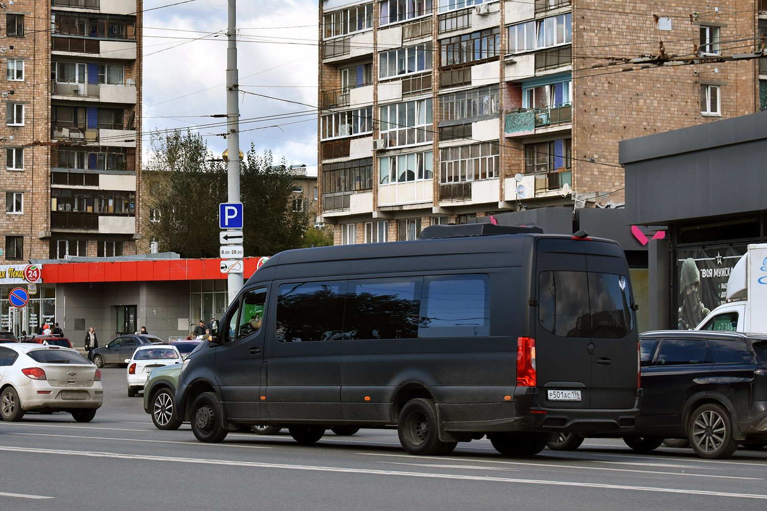 Свердловская область, Луидор-2236X5 (MB Sprinter) № Р 501 АС 196