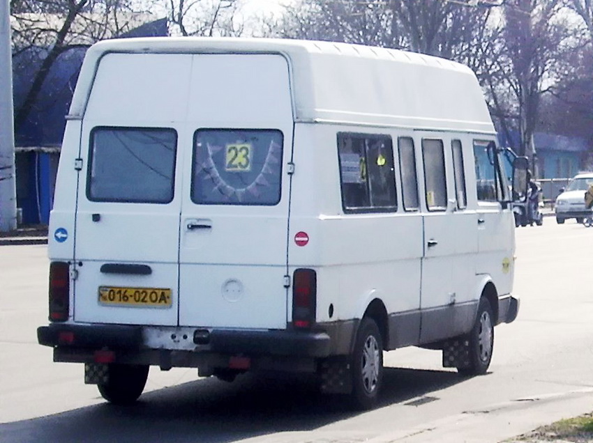 Одесская область, Volkswagen LT35 № 016-02 ОА
