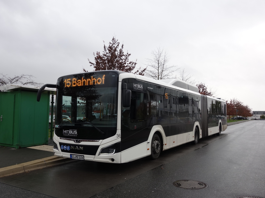 Гессен, MAN 18C Lion's City 18 G NG320 EfficientHybrid № 36