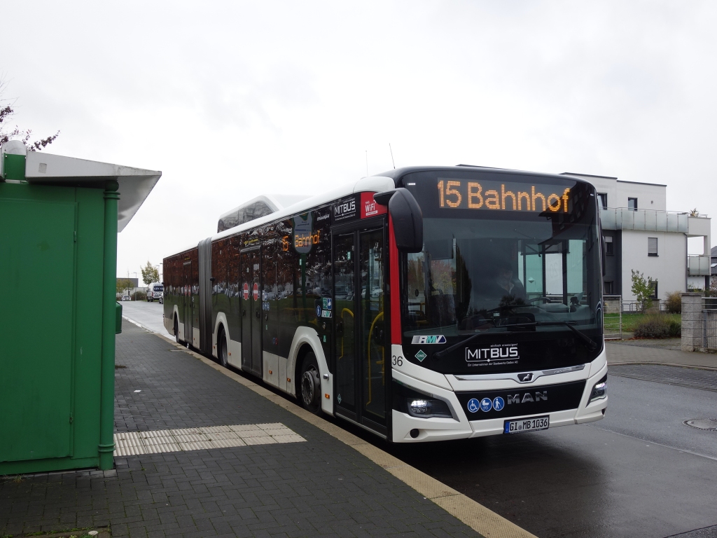 Гессен, MAN 18C Lion's City 18 G NG320 EfficientHybrid № 36