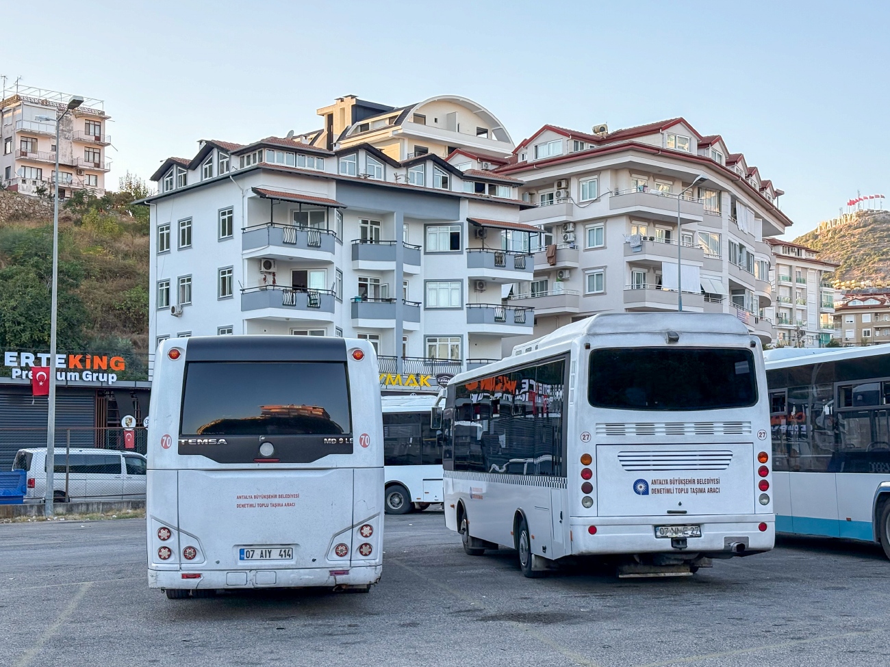 Турция, TEMSA MD9 LE № 70; Турция, TEMSA Safir I № 27 Турция, TEMSA MD9 LE № 70; Турция, TEMSA Safir I № 27