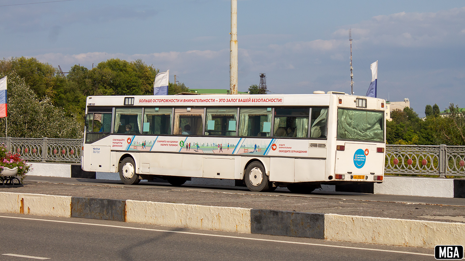 Липецкая область, Mercedes-Benz O405 № АЕ 252 48