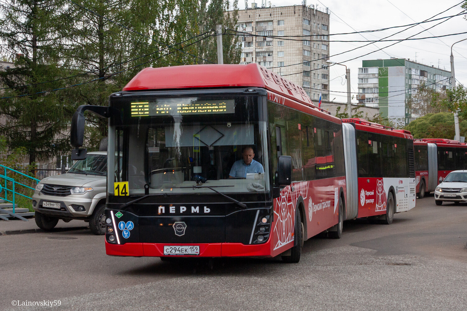 Пермский край, ЛиАЗ-6213.67 № С 294 ЕК 159