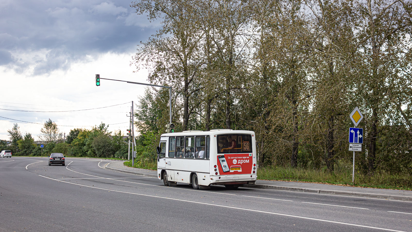 Свердловская область, ПАЗ-320302-08 "Вектор" № КА 164 66