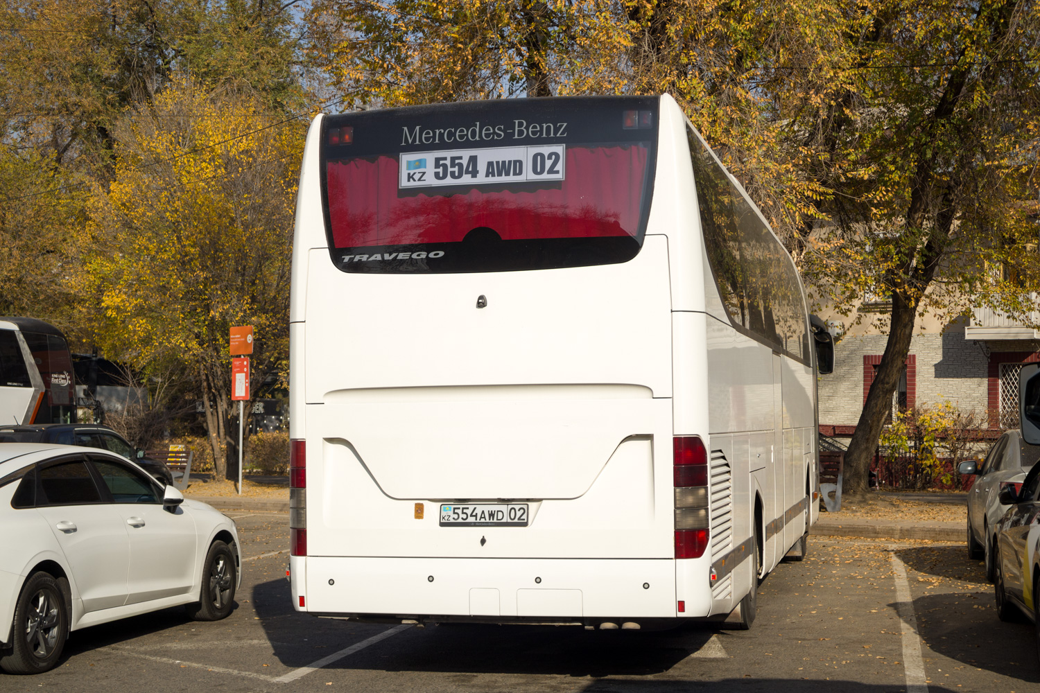 Алматы, Mercedes-Benz O580-15RHD Travego № 554 AWD 02