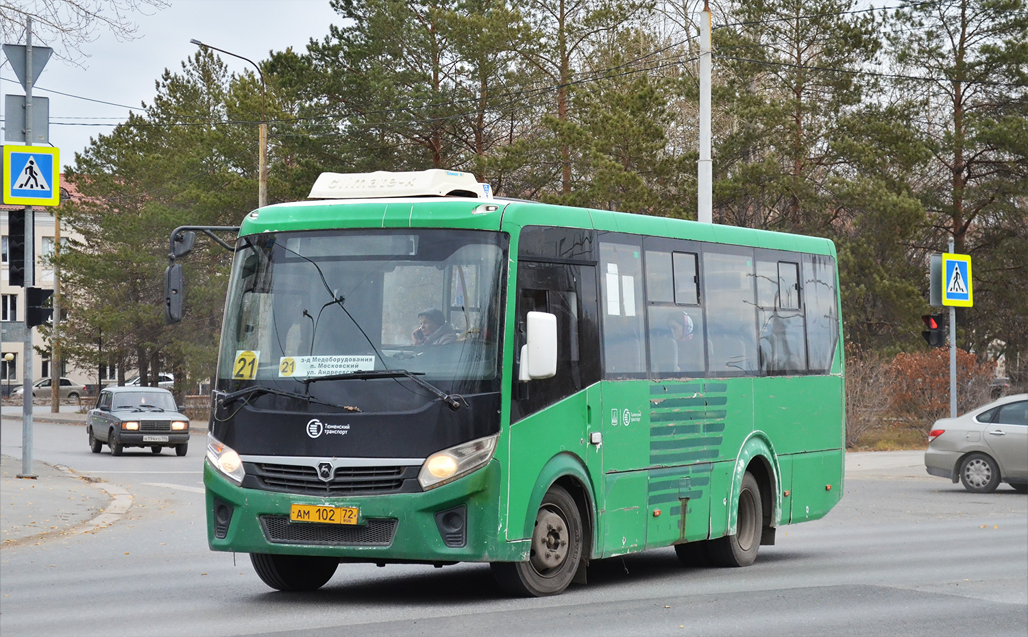 Тюменская область, ПАЗ-320405-04 "Vector Next" № АМ 102 72