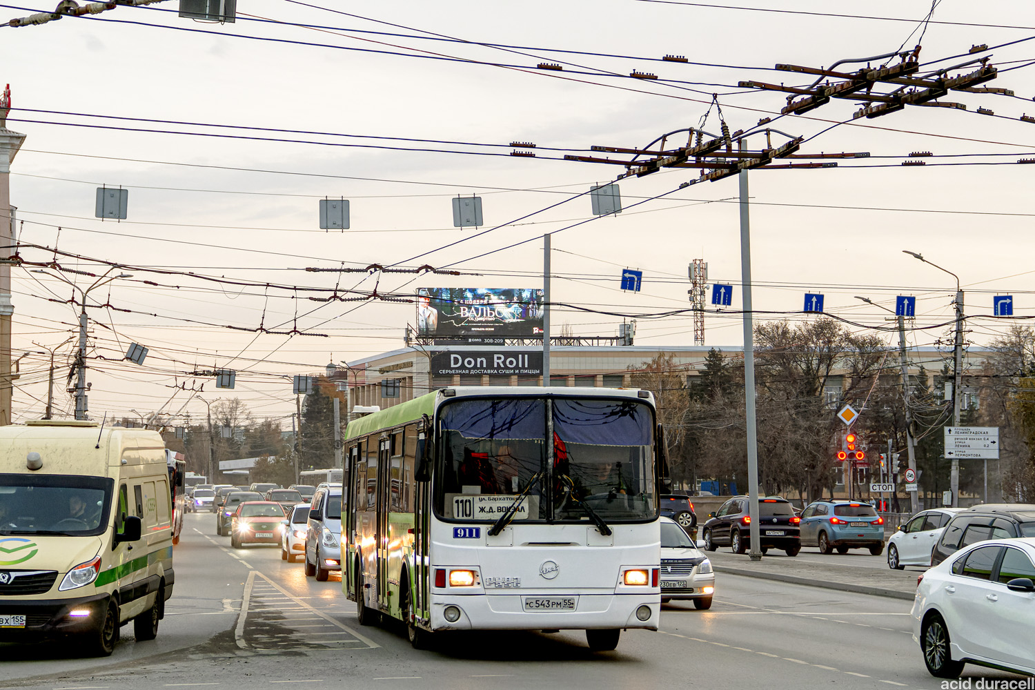 Омская область, ЛиАЗ-5256.53 № 911