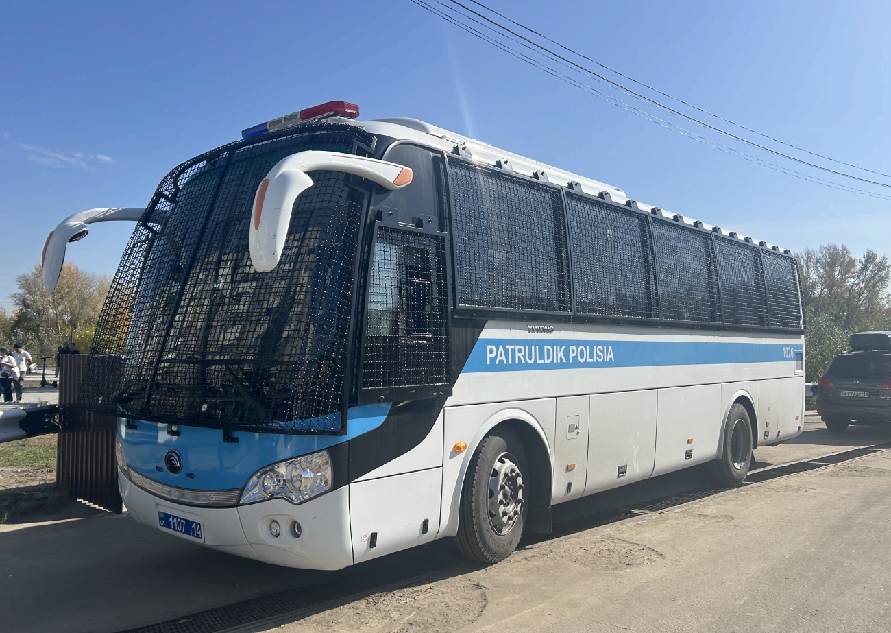 Павлодарская область, Yutong ZK6938HB9 (QazTehna) № 1107 14