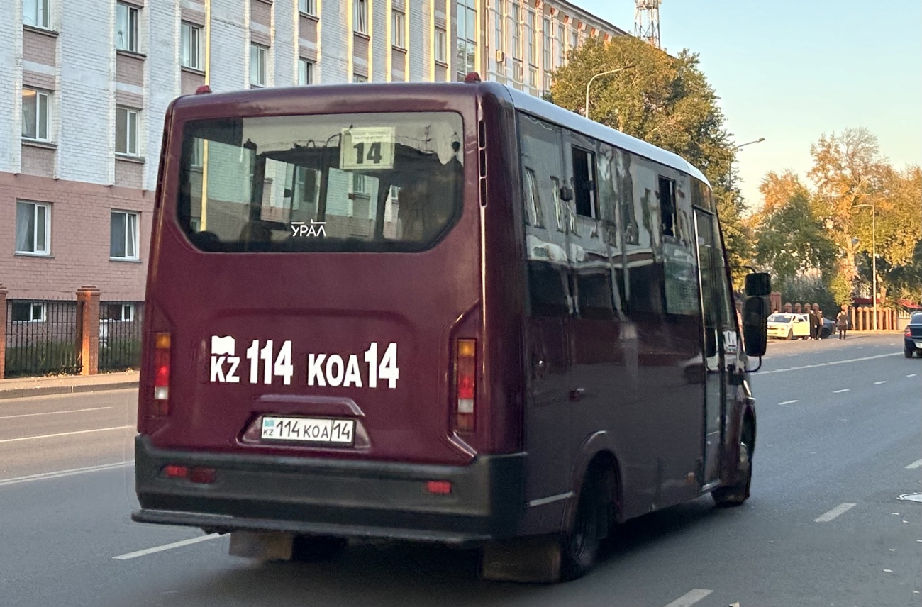 Павлодарская область, ГАЗ-A63R42 Next № 114 KOA 14