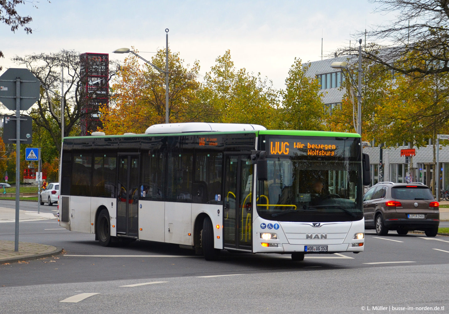 Нижняя Саксония, MAN A21 Lion's City NL363 № 153