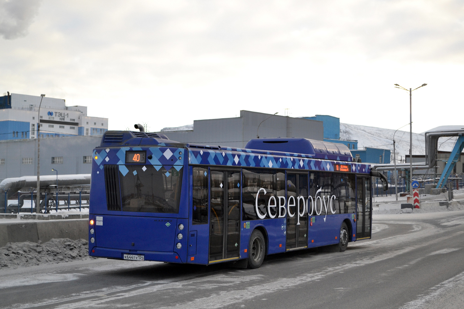 Красноярский край, МАЗ-203.948 № К 644 ТУ 124