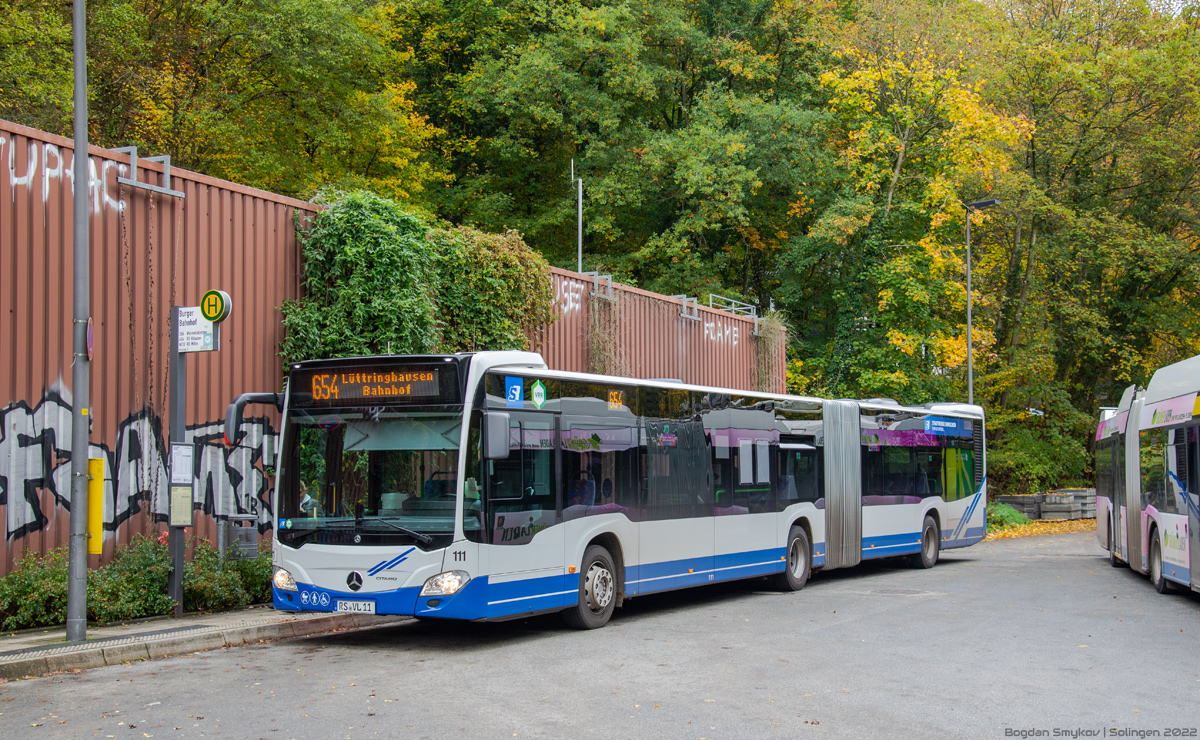 Северный Рейн-Вестфалия, Mercedes-Benz Citaro C2 G hybrid № 111