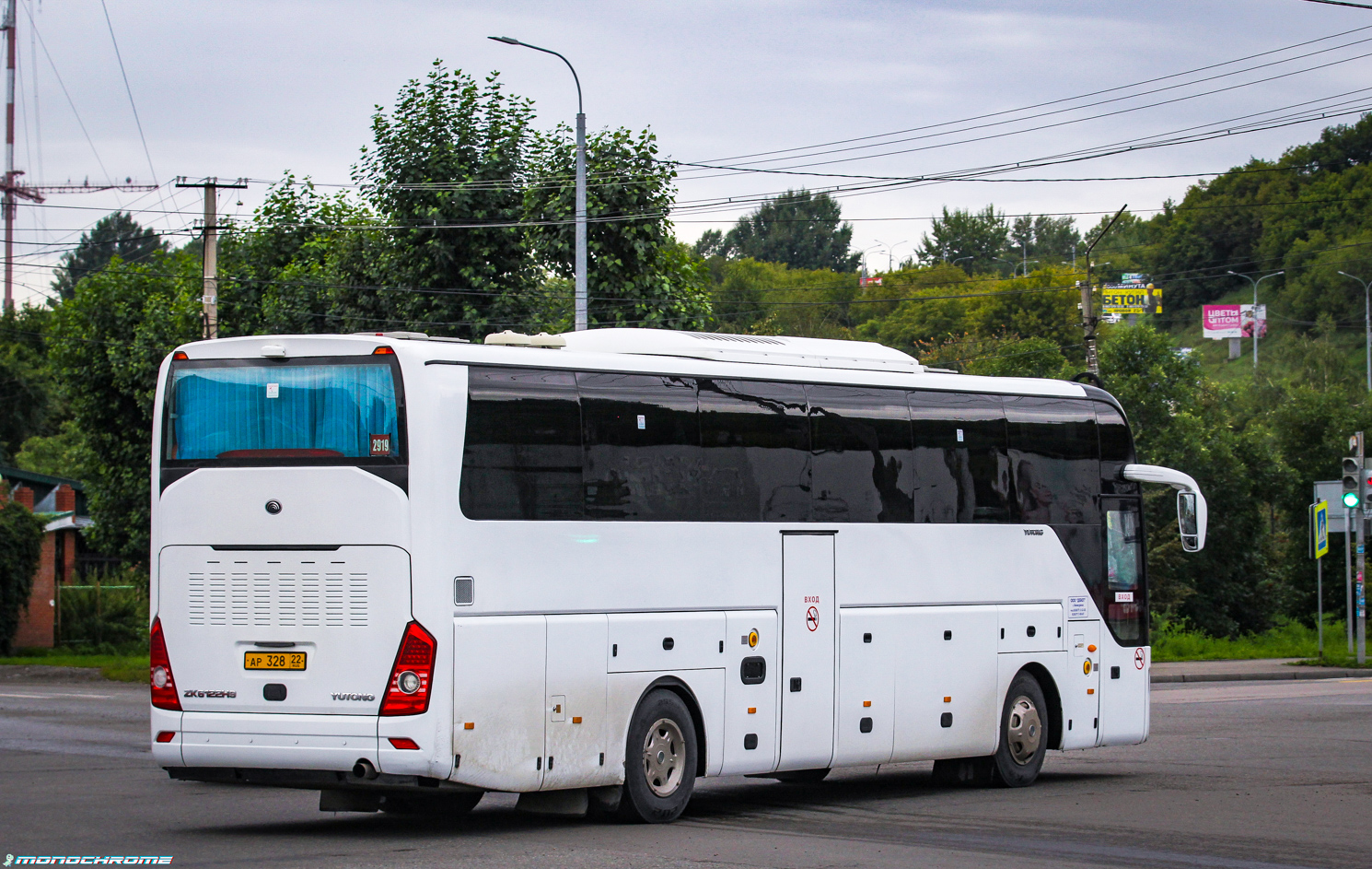 Алтайский край, Yutong ZK6122H9 № АР 328 22