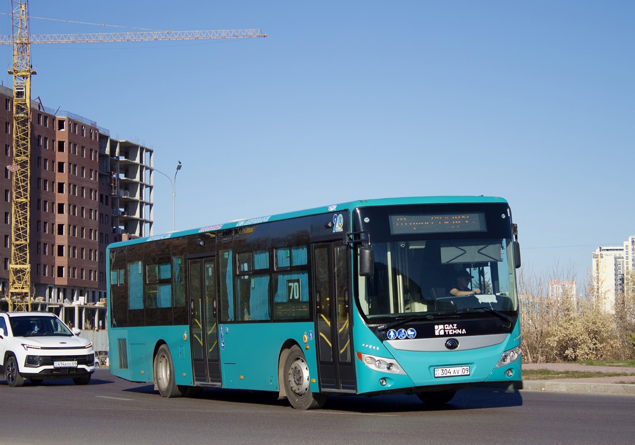 Карагандинская область, Yutong ZK6118HGA (QazTehna) № 304 AV 09