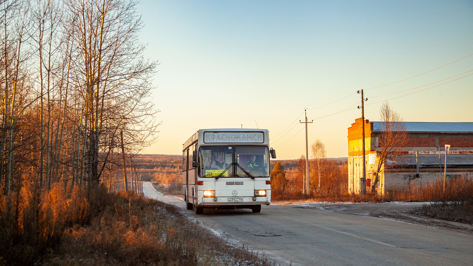 Perm region, Mercedes-Benz O405 № В 699 ХК 159